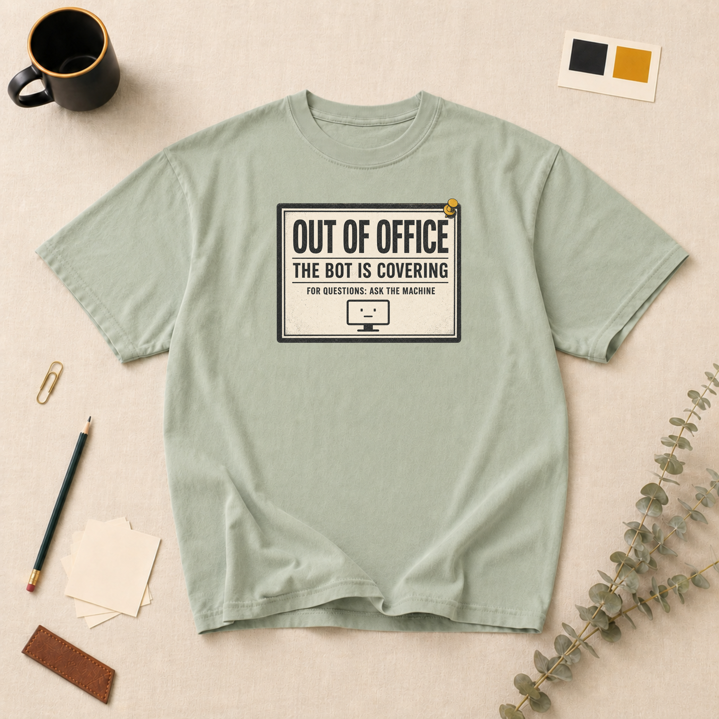 Out of office t-shirt