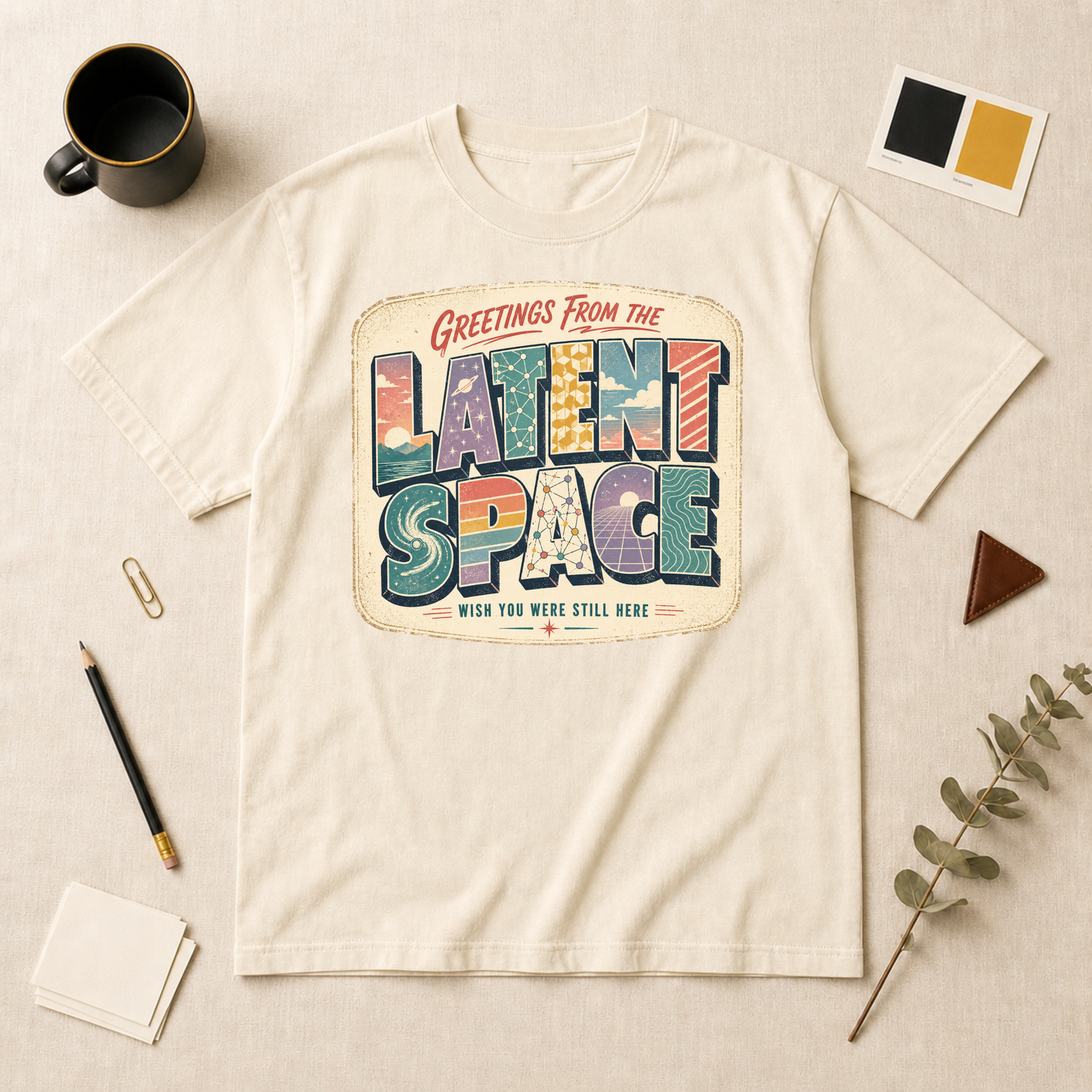 Latent space t-shirt