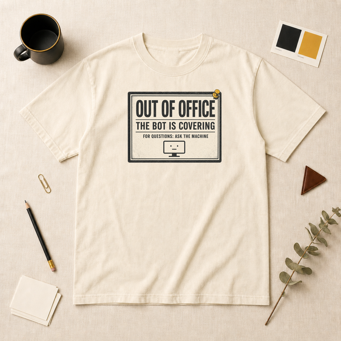 Out of office t-shirt