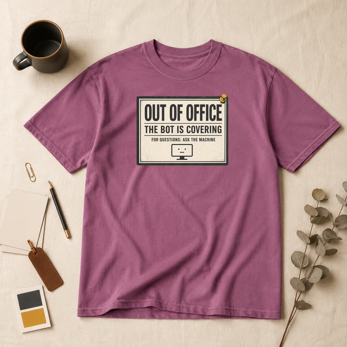 Out of office t-shirt