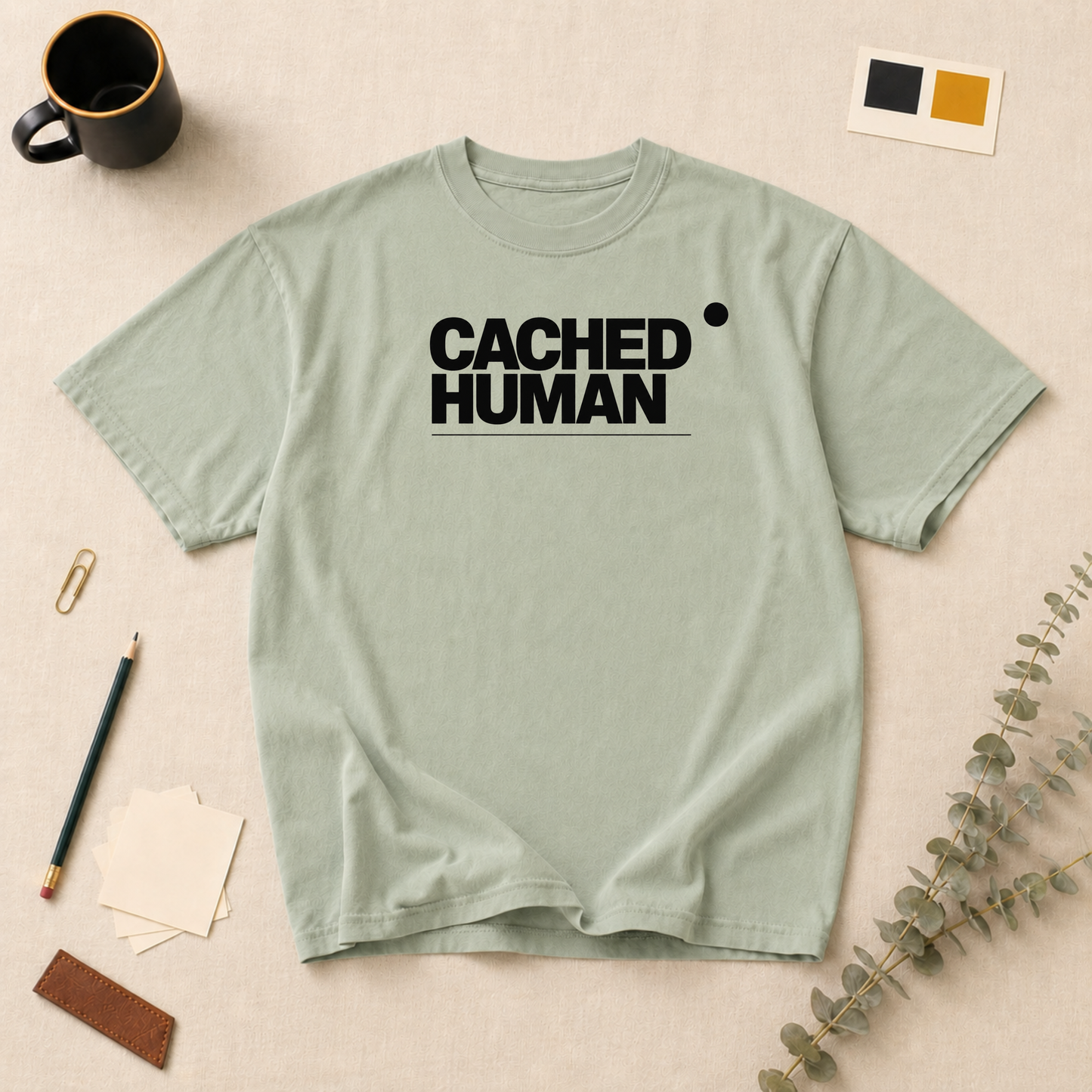 Cached Human t-shirt