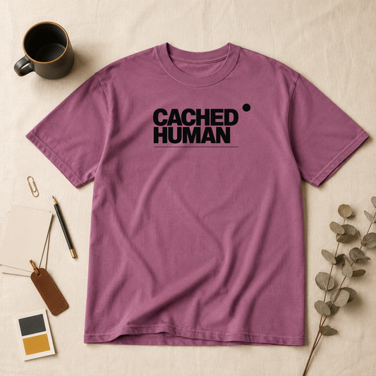 Cached Human t-shirt