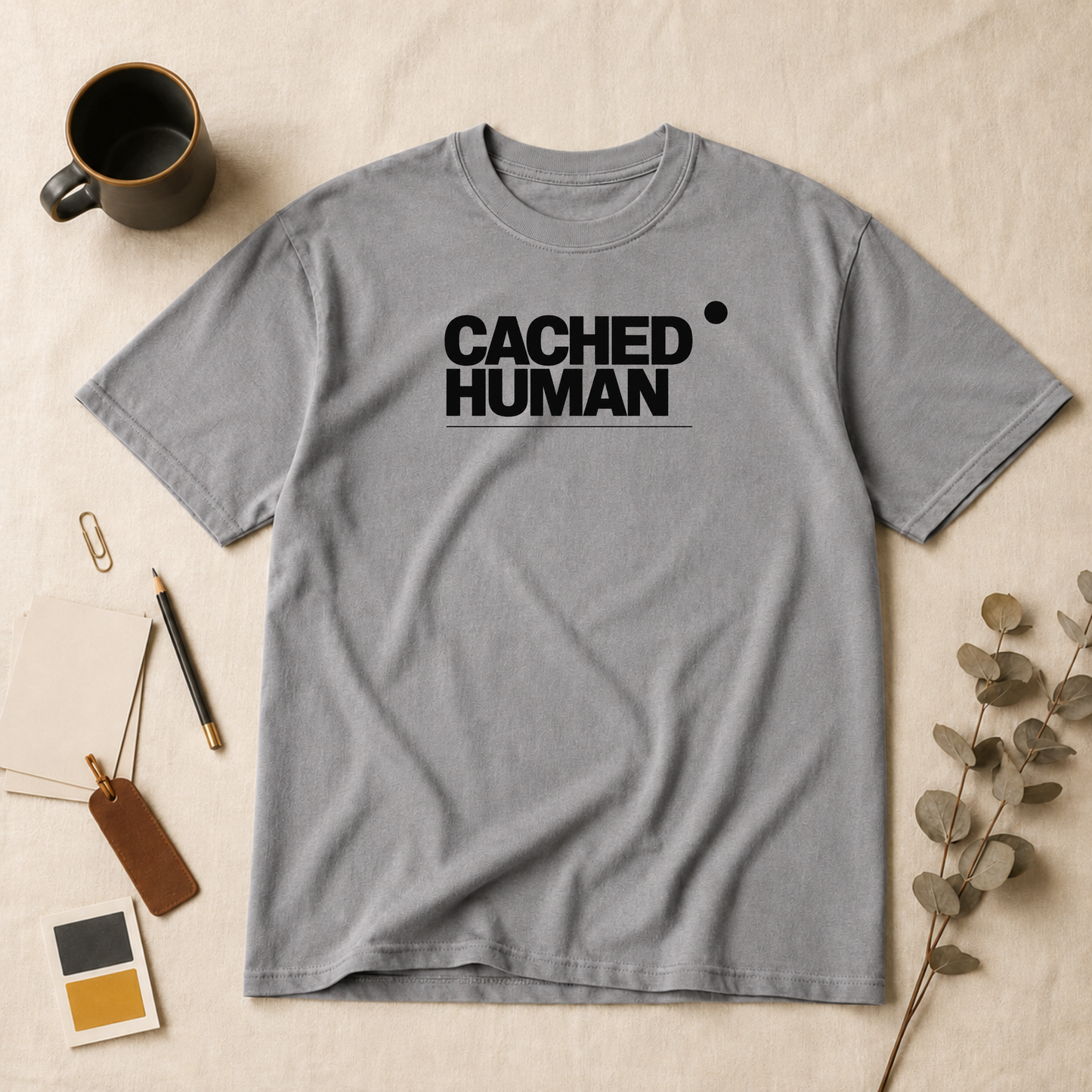 Cached Human t-shirt