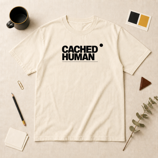 Cached Human t-shirt