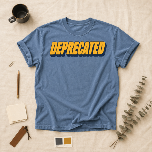 Deprecated t-shirt