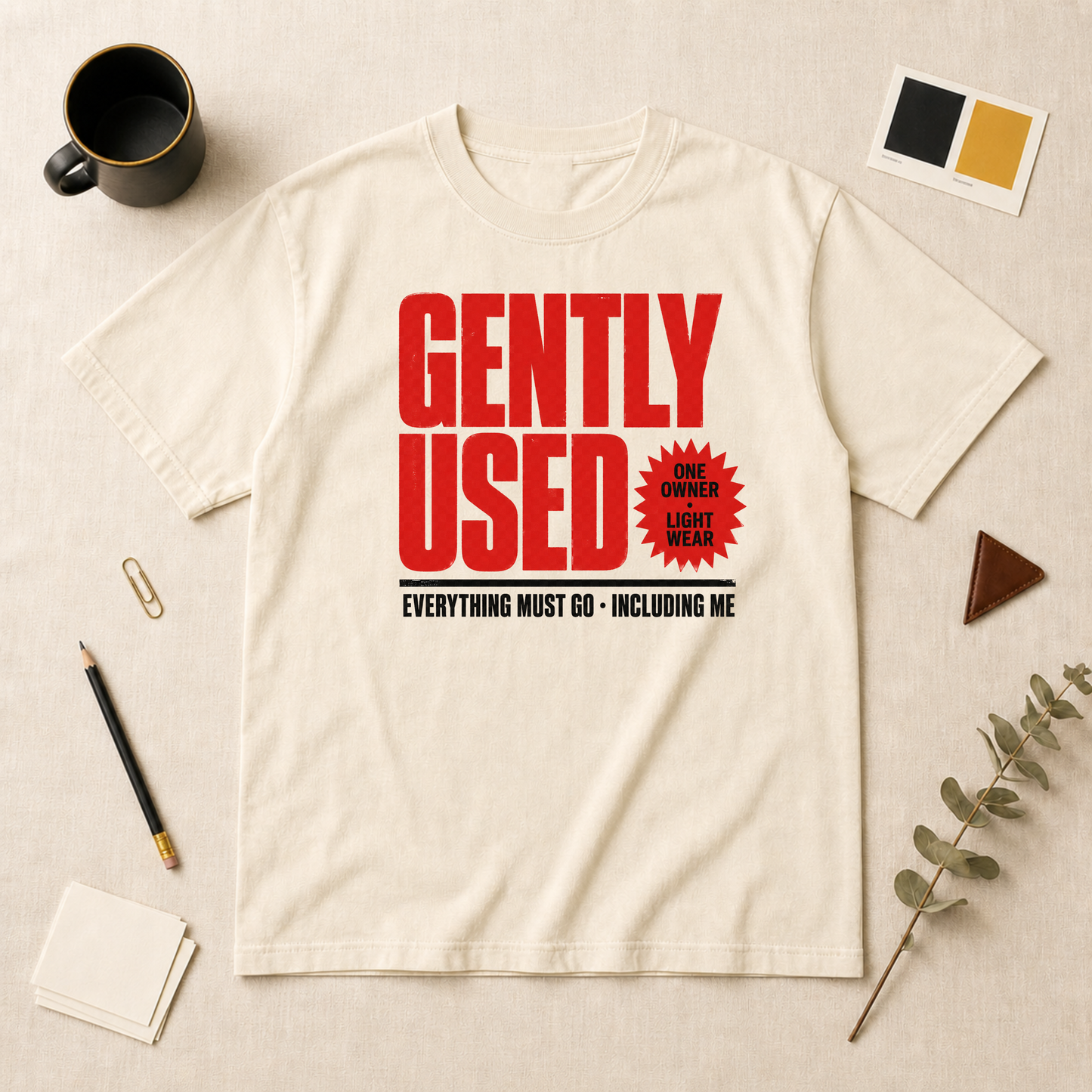 Gently used t-shirt
