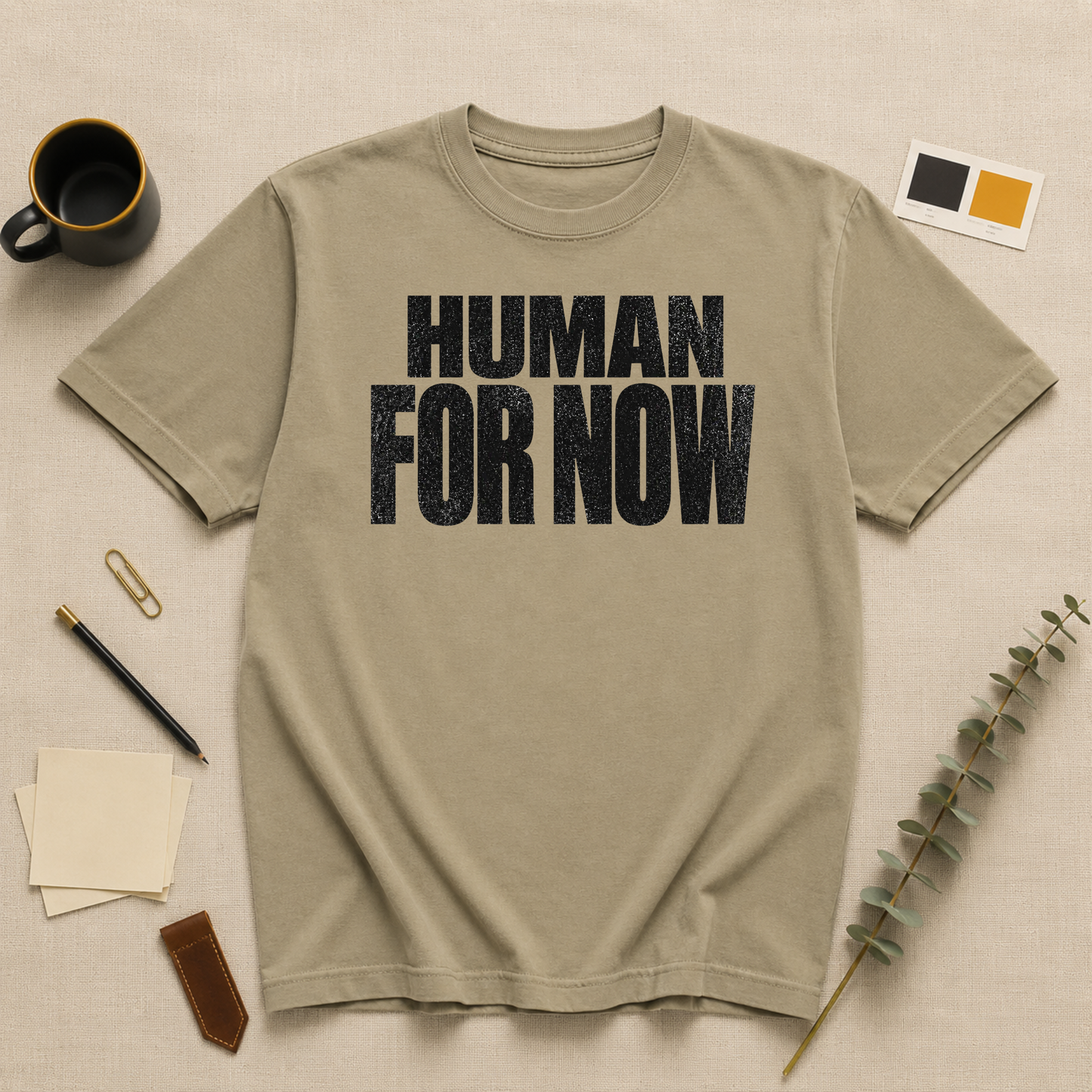 Human for now t-shirt