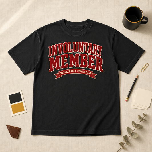 Involuntary member t-shirt