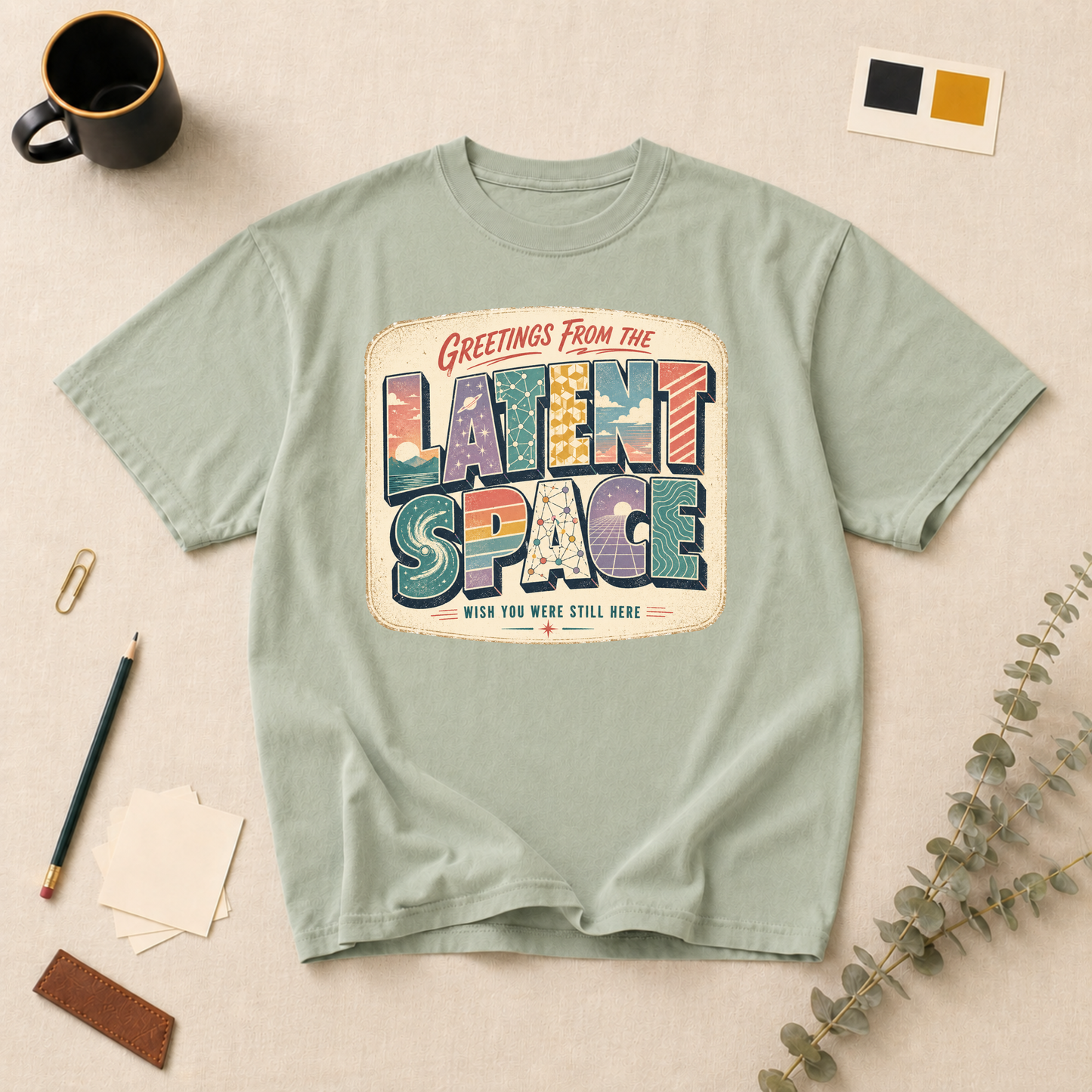 Latent space t-shirt