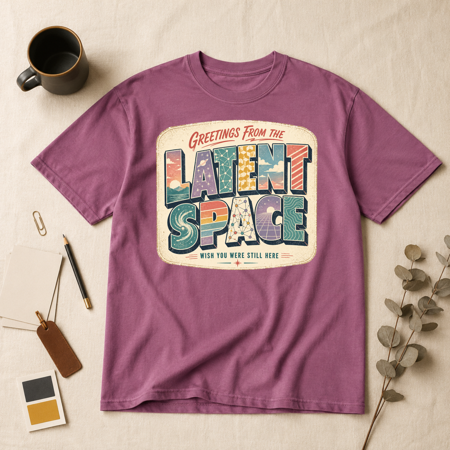 Latent space t-shirt