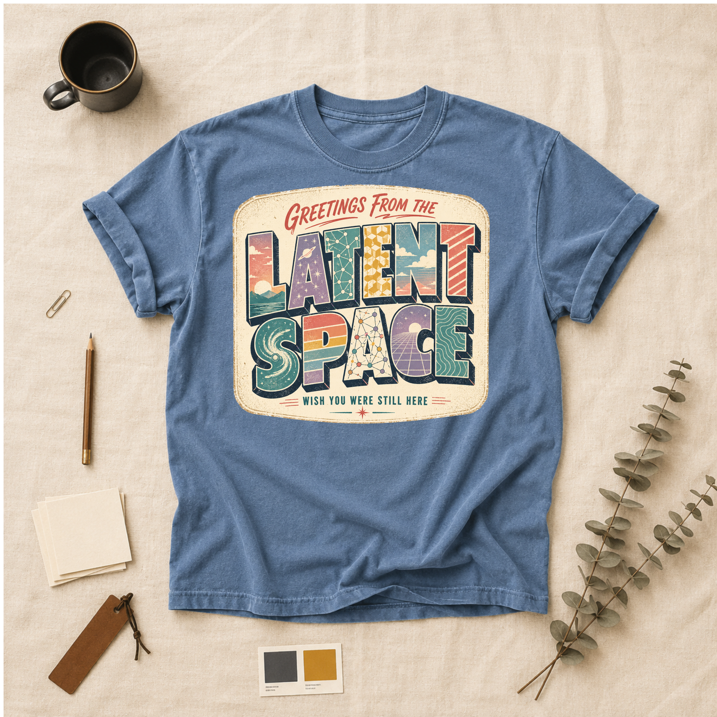 Latent space t-shirt
