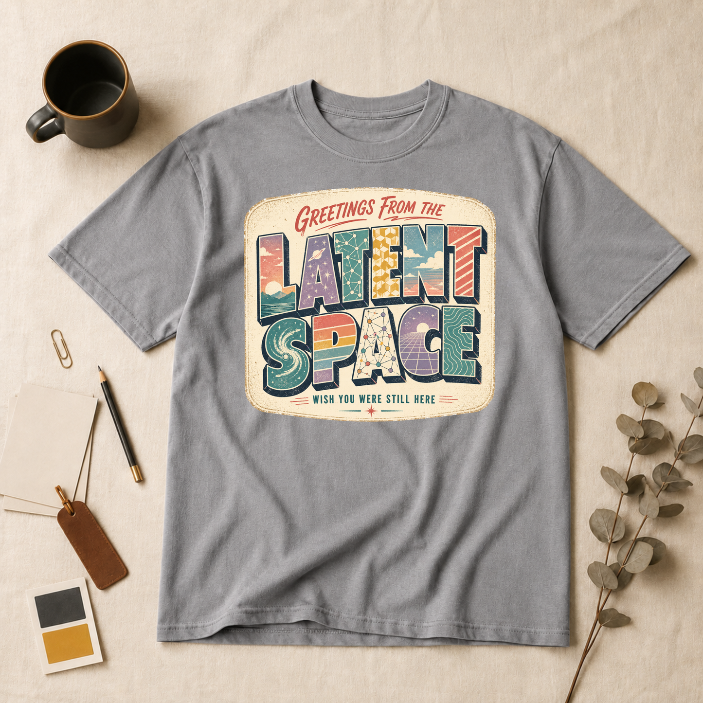 Latent space t-shirt