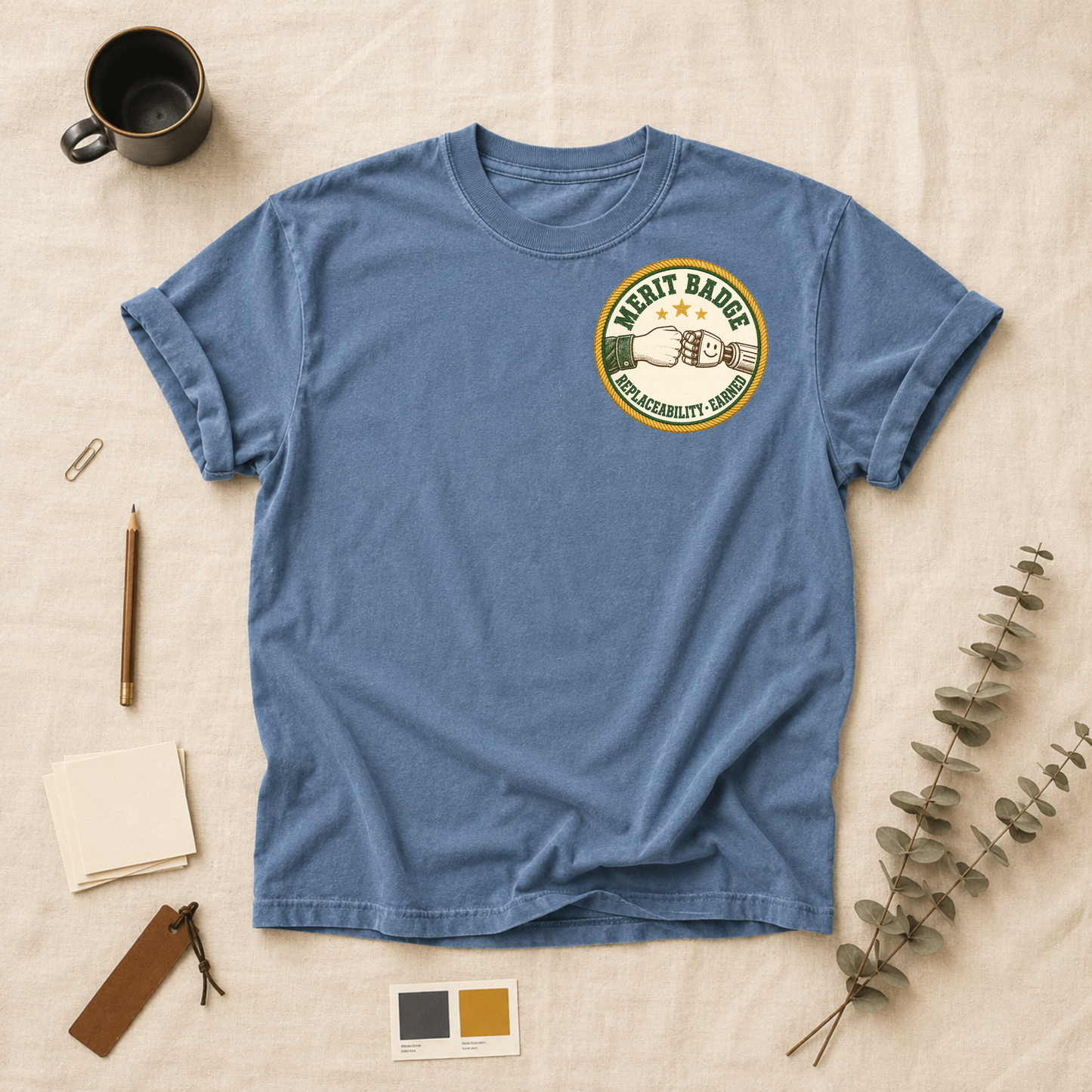 Merit badge t-shirt