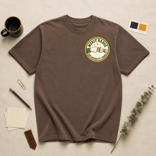 Merit badge t-shirt