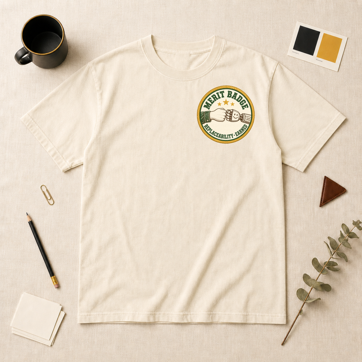 Merit badge t-shirt