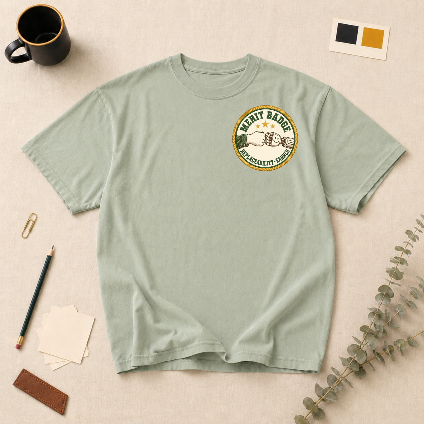 Merit badge t-shirt