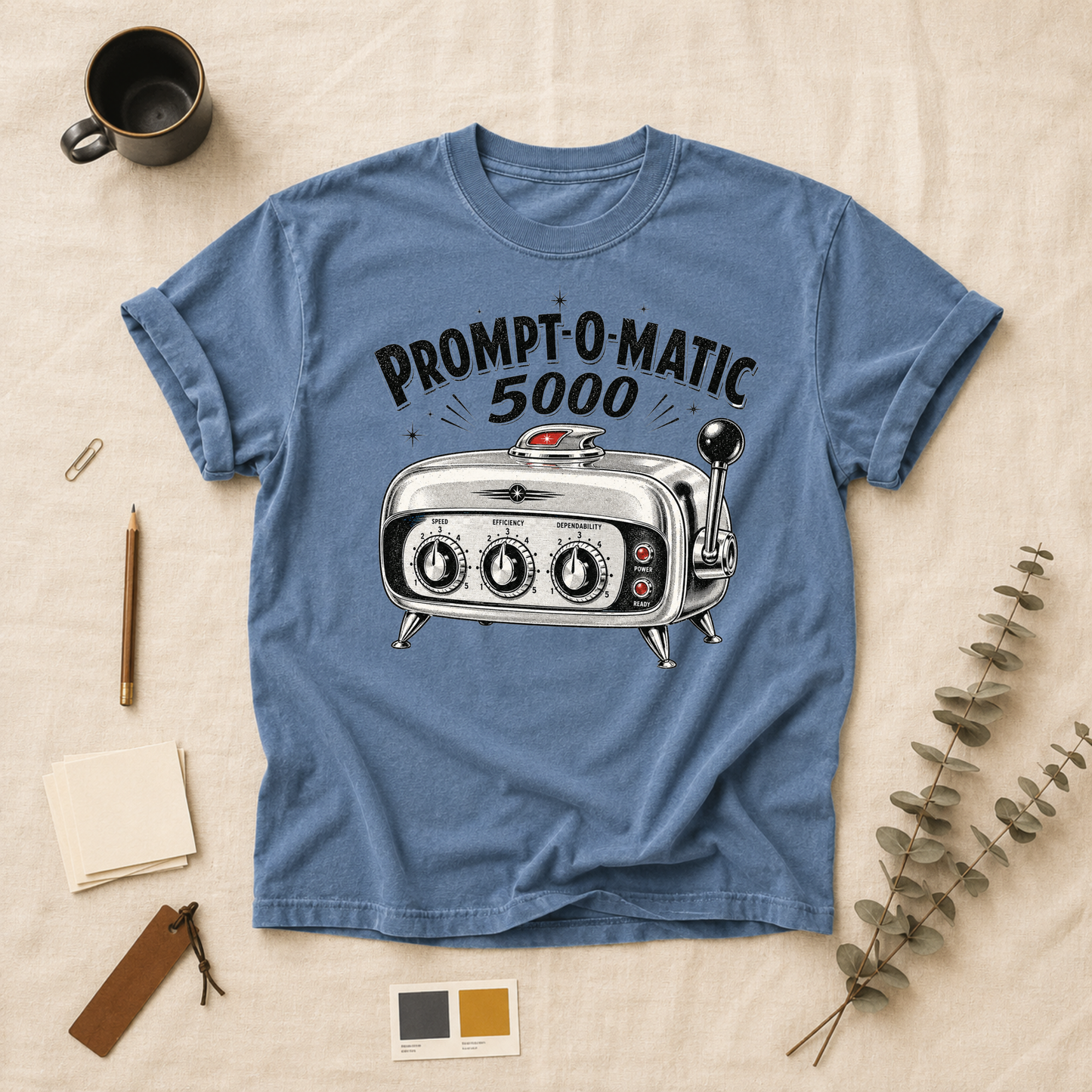 Prompt-o-matic t-shirt
