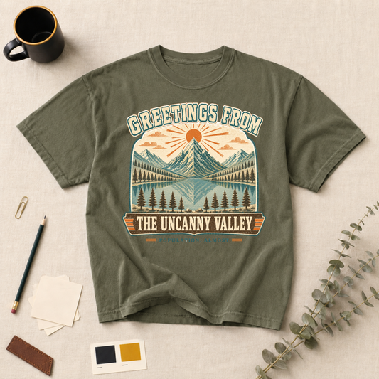 Uncanny valley t-shirt